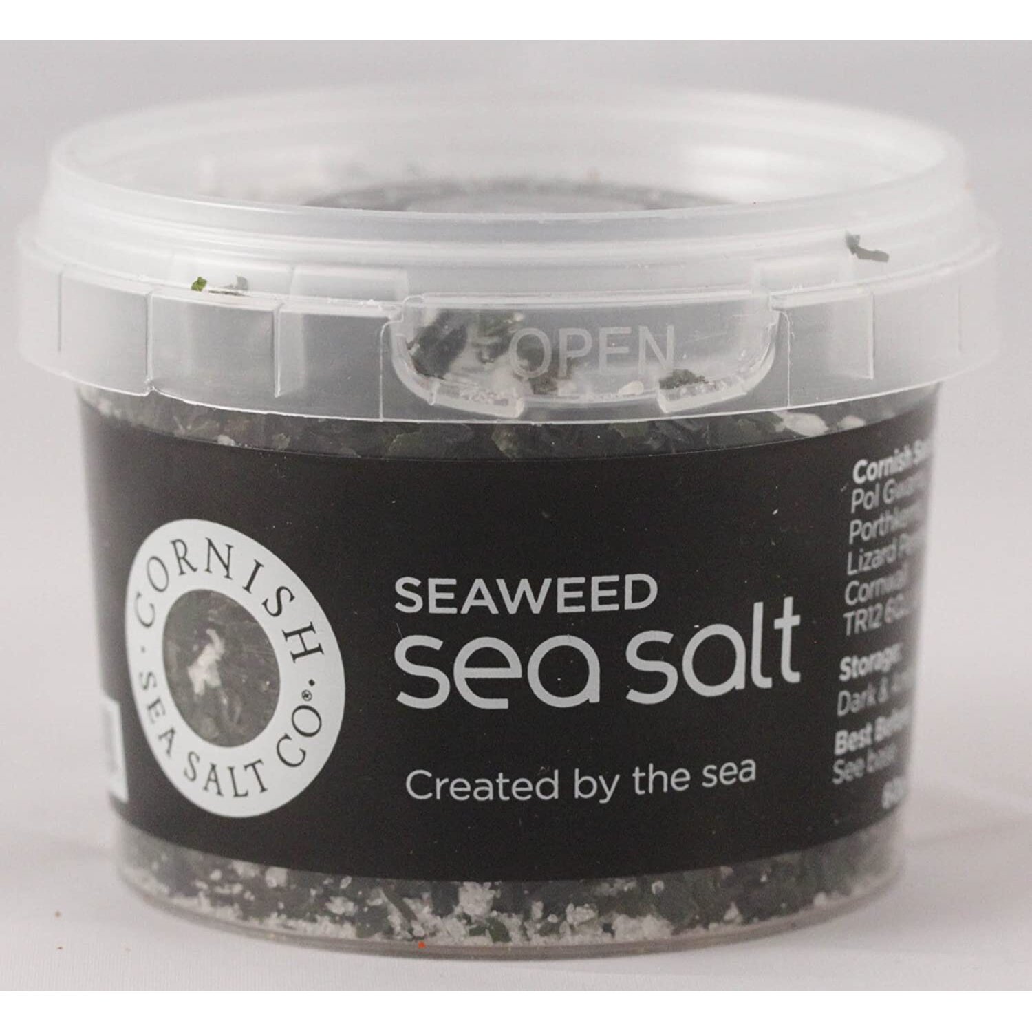 Cornish Sea Salt - Seaweed - 60G - Tub